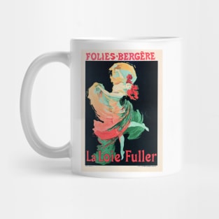 LA LOIE FULLER Folies Bergere Paris Cabaret Music Hall Advertisement Vintage French Mug